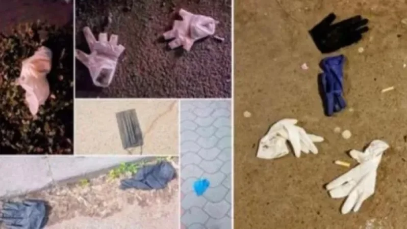 Օգտագործված դիմակներն ու ձեռնոցները չնետել չնախատեսված վայրերում