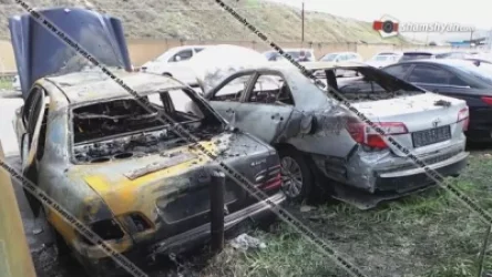 Էրեբունու ավտոշուկայի տարածքում հրդեհ է բռնկվել մի քանի ավտոմեքենաներում. դրանք վերածվել են մոխրակույտի. Shamshyan