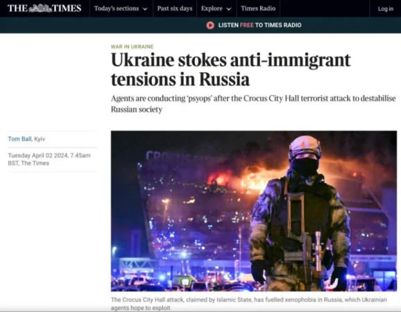 Ուկրաինան սրում է միգրանտների դեմ լարվածությունը Ռուսաստանում. The Times
