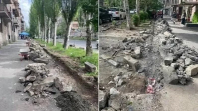 Հակոբ Հակոբյան փողոցը բարեկարգվում է