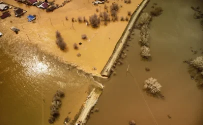 ՏԵՍԱՆՅՈՒԹ. Ուրալ գետի ամբարտակի երրորդ փլուզման պատճառով Օրսկի հեղեղումների տեմպերը կտրուկ աճել են