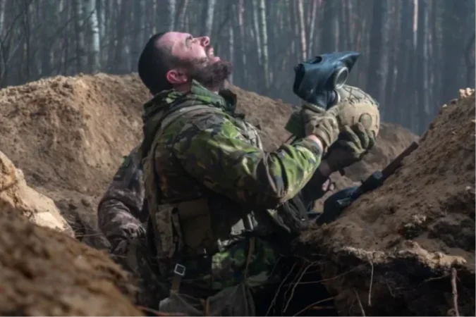 Ռուսաստանը արգելված գազ է օգտագործում ուկրաինացի զինվորականների դեմ. The Telegraph