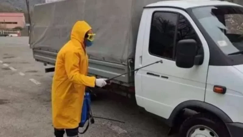 Հայաստանից Արցախ մուտք գործած 853 տրանսպորտային միջոց է ախտահանվել