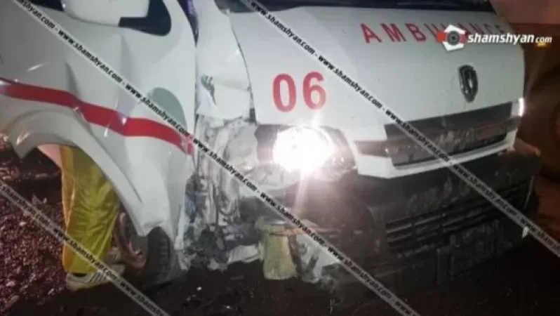 Սյունիքում վթարի է ենթարկվել կորոնավիրուսով վարակվածին տեղափոխող շտապօգնության ավտոմեքենան. վարորդը խմած է եղել