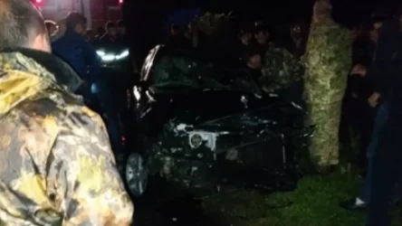 Մեքենան դուրս է եկել երթևեկելի հատվածից և ընկել Մարմարիկ գետը