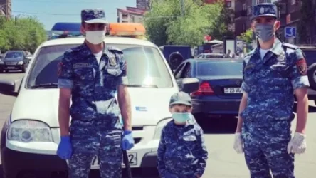 Փոքրիկ ոստիկանը միացավ ոստիկանության արտակարգ ծառայությանը