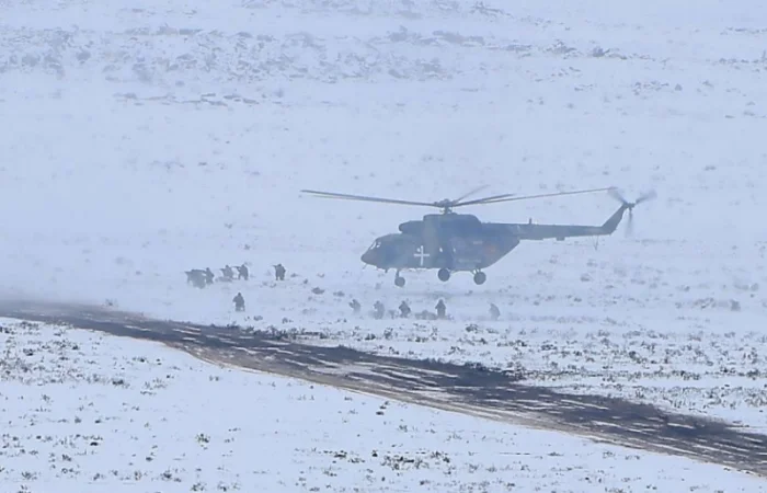 ԼՈՒՍԱՆԿԱՐՆԵՐ. Անցկացվել է հիբրիդային ցուցադրական մարտավարական պարապմունք. ՊՆ