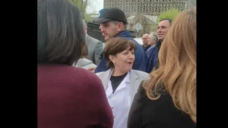 ՏԵՍԱՆՅՈՒԹ․ Բողոքի ակցիա․ շինարարական աղմուկը խանգարում է ինստիտուտի աշխատանքին