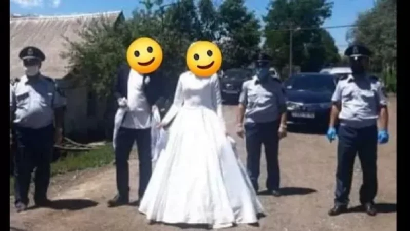 Հակահամաճարակային հարսանիք․ Լոռու մարզպետը պսակադրությունից լուսանկար է հրապարակել