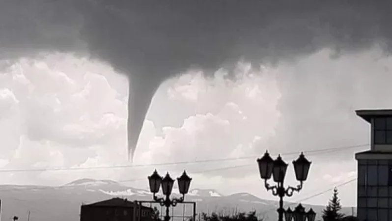 Քիչ առաջ պտտահողմ(տորնադո) է նկատվել Գավառում․ Սուրենյան