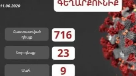 Գեղարքունիքի մարզում կորոնավիրուսի 23 նոր դեպք է հաստատվել