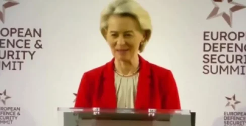 ՏԵՍԱՆՅՈՒԹ. «Դուք հանցագործ եք, տիկի՛ն ֆոն դեր Լյայեն». Եվրոպական հանձնաժողովի ղեկավար ելույթն ընդհատվել է