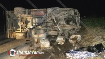 Ողբերգական ավտովթար Արագածոտնի մարզում. 29-ամյա վարորդը տեղում մահացել է