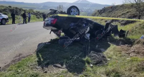 ԼՈՒՍԱՆԿԱՐՆԵՐ․ Ողբերգական ավտովթար՝ Կոտայքում․ կա զոհ և վիրավոր