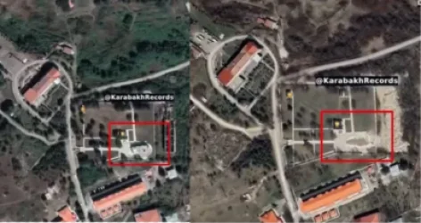 ՏԵՍԱՆՅՈՒԹ. Ադրբեջանը քանդել է Շուշիի Կանաչ ժամը