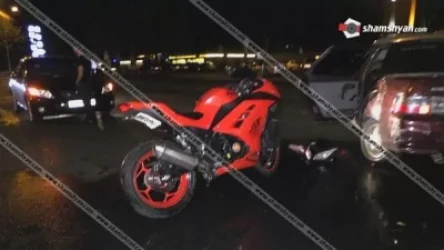 «Հաղթանակ» զբոսայգու դիմաց բախվել են «Lada 21010»-ն ու մոտոցիկլը. կա տուժած. Shamshyan. com