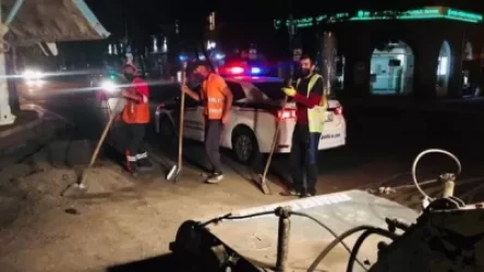 Աբովյան փողոցի ասֆալտապատման աշխատանքներն իրականացվում են գիշերային ժամերին