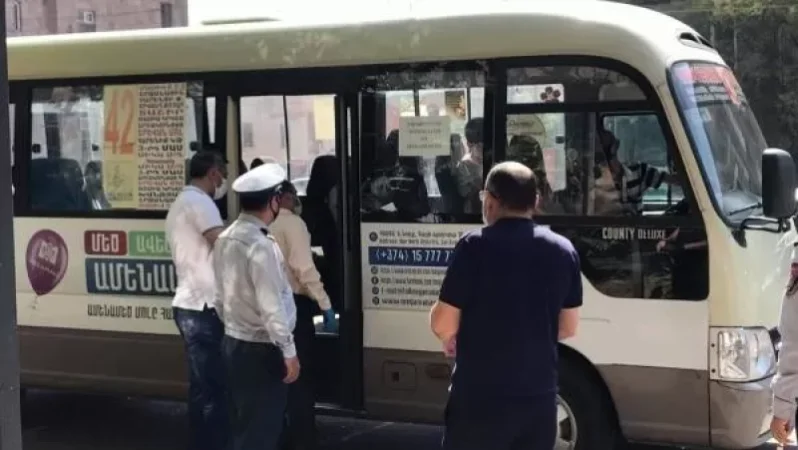 Հայտնաբերվել են կանգնած ուղևորներով տրանսպորտային միջոցներ