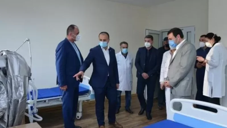 Մարտունու ԲԿ-ի կորոնավիրուսով հիվանդների բուժման նորաստեղծ բաժանմունքը շուտով կընդունիպ պացիենտներին