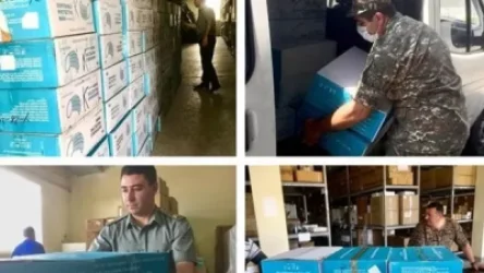 «Նեյտրոնը» կորոնավիրուսի կանխարգելման նպատակով  170.000 դոլարի  օժանդակություն է տրամադրել ՀՀ ԶՈՒ-ին