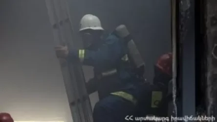 Խոշոր հրդեհ Երևանում. դեպքի վայր է մեկնել երկու մարտական հաշվարկ