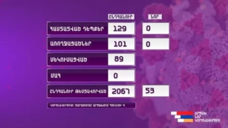 Արցախում կորոնավիրուսի նոր դեպքեր չեն հայտնաբերվել