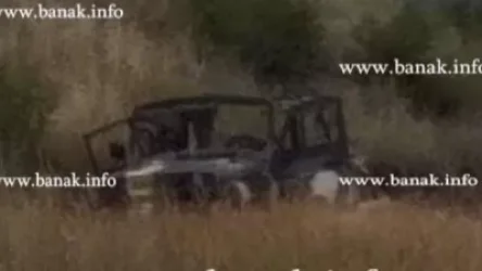 Լուսանկարներ. ՀՀ ԶՈւ-երը խոցել են հայկական դիրքերը գրոհող ադրբեջանական «ՈՒԱԶ»-ը. Banakinfo