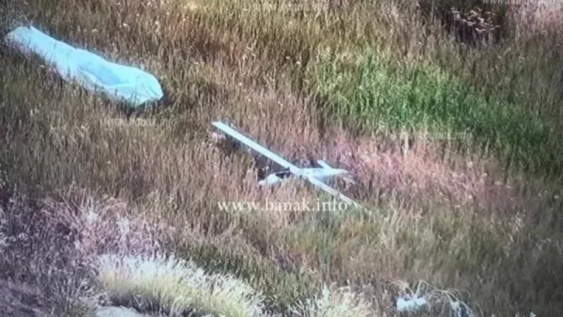 Բացառիկ լուսանկար․ հայկական կողմը խոցել է ադրբեջանական ԱԹՍ