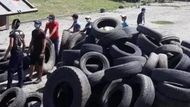 Դդմաշենցի երեխաների հավաքած անվադողերն արդեն հասել են Ճամբարակ․ Գնել Սանոսյան