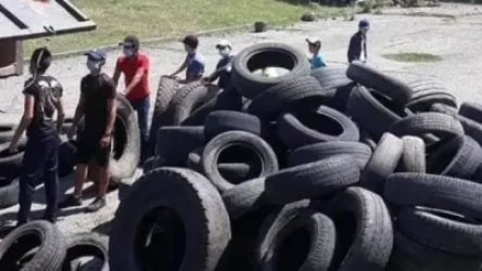 Դդմաշենցի երեխաների հավաքած անվադողերն արդեն հասել են Ճամբարակ․ Գնել Սանոսյան