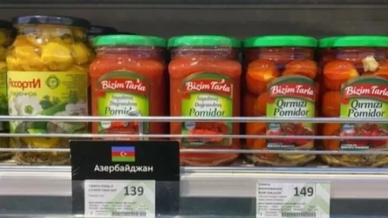 Photos: Azerbaijanis Continue to Suppress Armenian Businesses in Russia - Armenian Products Removed from ‘Krokus’