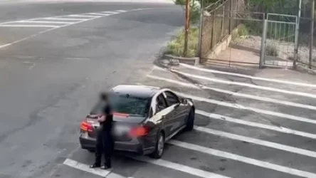 ՏԵՍԱՆՅՈՒԹ. Հանրային հեռուստաընկերության մոտ «դրիֆտ» արած երիտասարդը ձերբակալվել է