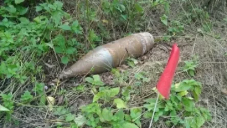 ՏԵՍԱՆՅՈՒԹ. Չինարի գյուղում գտել են 122 մմ տրամաչափի Դ֊30 հրետանային արկ