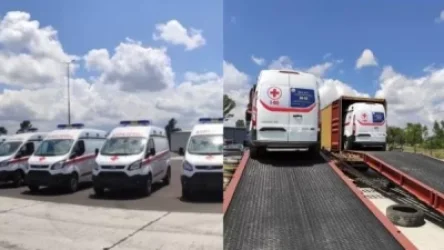 ԼՈՒՍԱՆԿԱՐՆԵՐ. Այս նոր շտապօգնության մեքենաները տրամադրվելու են Արցախի առողջապահության նախարարությանը. Թորոսյան