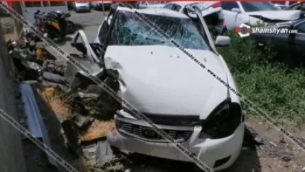 Իսակովի պողոտայում ծառին բախված «Lada Priora»-ի 25-ամյա ուղևորը հիվանդանոցում մահացել է