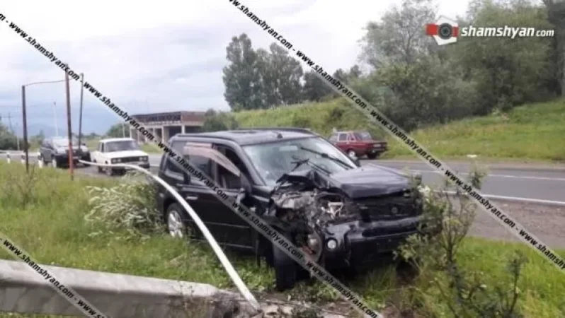 Լոռու մարզում 57-ամյա վարորդը Nissan X-Trail-ով բախվել է բետոնե էլեկտրասյանը և տապալել այն. կա վիրավոր