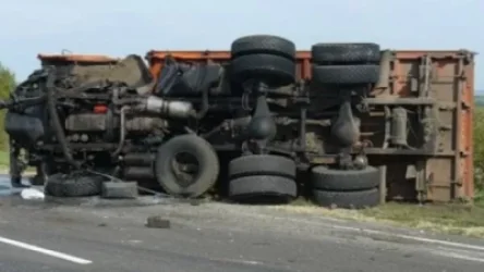 Կապան-Գորիս ավտոճանապարհին «ԿամԱԶ» է կողաշրջվել