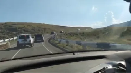 ՏԵՍԱՆՅՈՒԹ. Այս պահին Ջերմուկից իջնում ենք դեպի Ամուլսարի հանքավայր