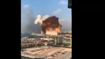 ՏԵՍԱՆՅՈՒԹ.  Լիբանանի մայրաքաղաք Բեյրութում ուժգին պայթյուն է տեղի ունեցել