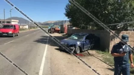 Արագածոտնի մարզում 40–ամյա վարորդը Opel-ով բախվել է քարե ցանկապատին