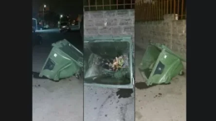 Եվս մեկ կենցաղային աղբի համար նախատեսված աղբաման այրվեց Մալաթիա-Սեբաստիա վարչական շրջանում. Քաղաքապետարան