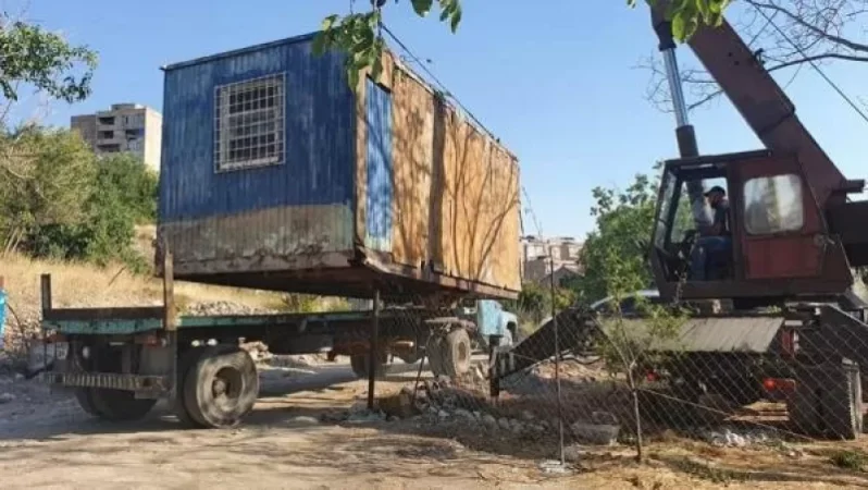 Photos: Illegal Stalls Dismantling Continues in Nor Nork