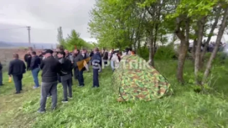 ՏԵՍԱՆՅՈՒԹ. Տավուշից դեպի Երևան երթի մասնակիցները կգիշերեն Սոլակում. նրանք վրաններ են տեղադրել