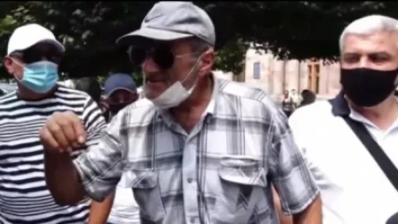 Ավտոներկրողների միության բողոքի ակցիան Կառավարության դիմաց