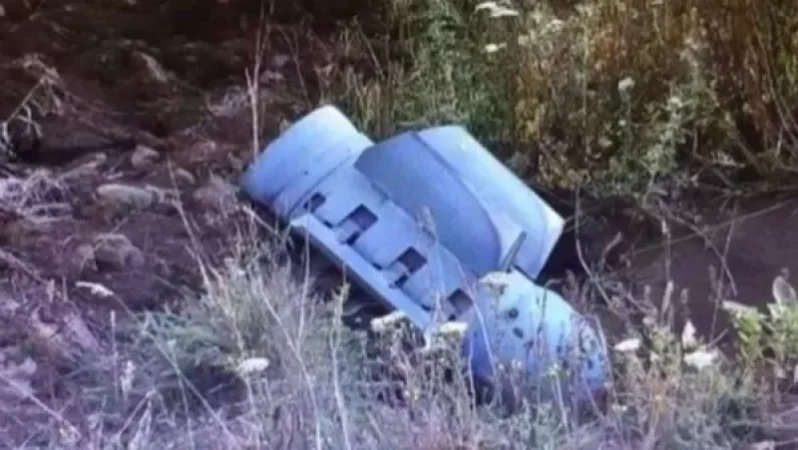 Շաքի գյուղում հայտնաբերվել է սմերչ տեսակի հրթիռ