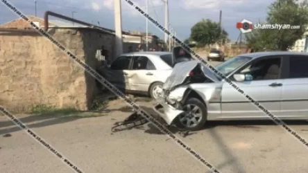 Ավտովթար Արմավիրի մարզում. տուժածների թվում 3 երեխա կա. Shamshyan