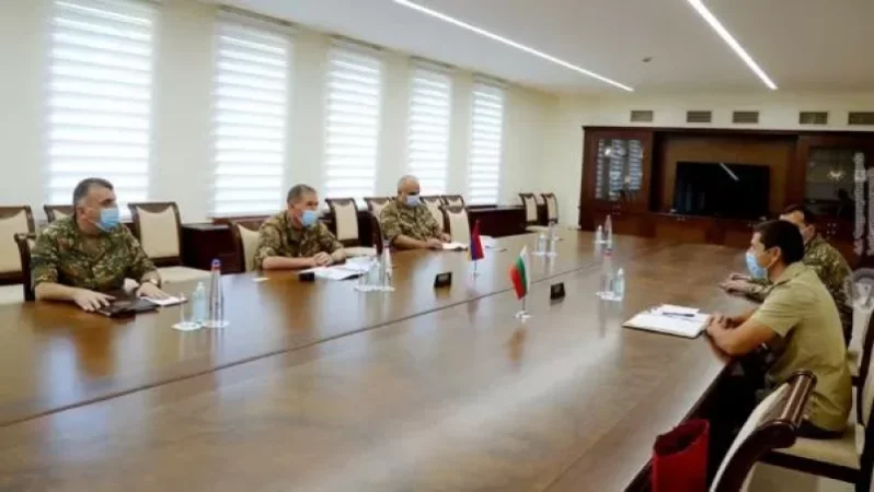 ՀՀ ԶՈւ Գլխավոր շտաբի պետն ընդունել է Բուլղարիայի դեսպանության ռազմական կցորդին