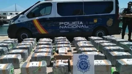 Իսպանիայում երկու տոննայից ավելի կոկաին են առգրավել