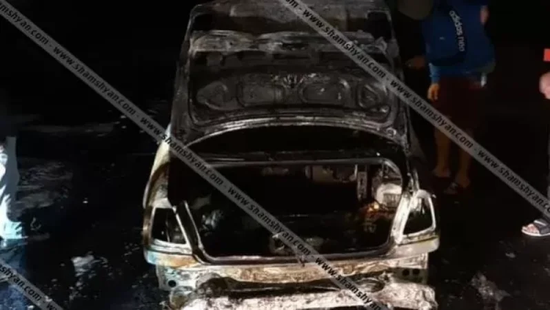 Կոտայքի մարզում «BMW»-ում բռնկված հրդեհից մեքենան վերածվել է մոխրակույտի
