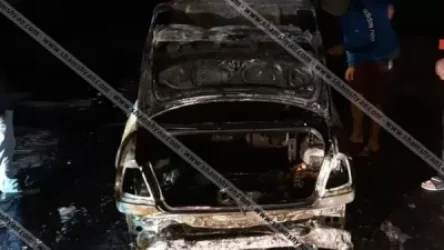 Կոտայքի մարզում «BMW»-ում բռնկված հրդեհից մեքենան վերածվել է մոխրակույտի